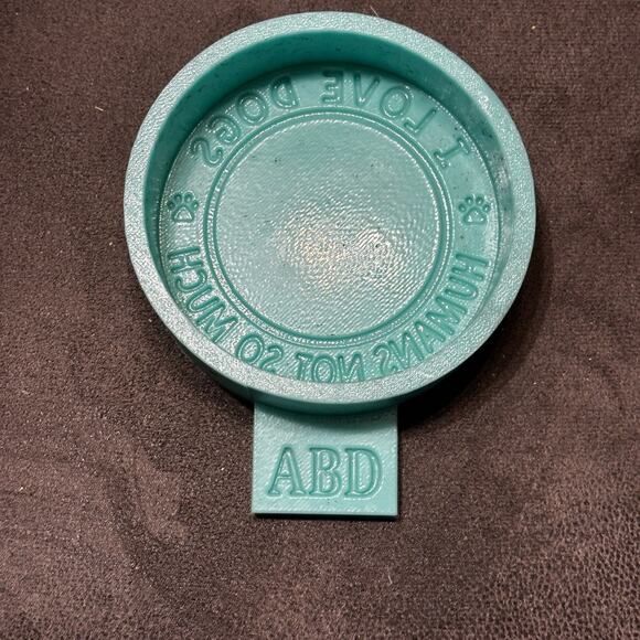 I Love Dogs, Humans Not So Much Silicone Freshie Mold – ABD Brand 🐾 - Picture 3 of 4